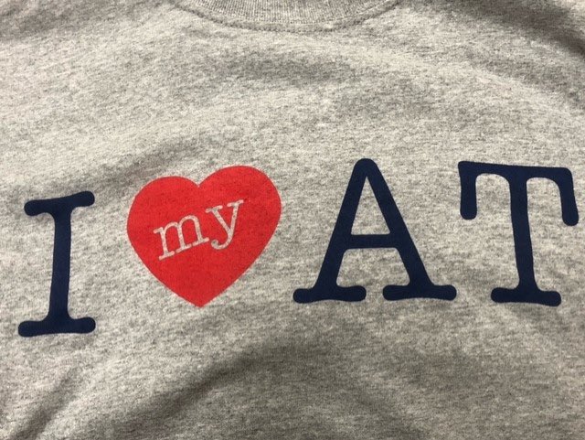 GO_NYSATA's tweet photo. The winners of the NYSATA " I Love my AT" tee shirt promo are as follows:

First Place - Jeff SAGE, ATC      Daemon College
2nd - Meg Greiner, ATC-L   Hendrick Hudson High School
3rd - Sue Abel, ATC -L   Warwick High School

Congratulations to ALL the winners! https://t.co/29QKWtE2JH