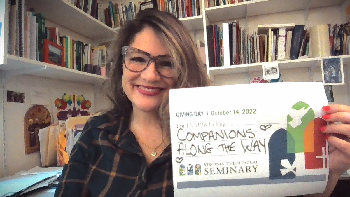 Our friends Lydia and Kim from the Mutual Ministry Initiative and Baptized for Life are inspired by "companions along the way" and "collaborative, contextual ministries"!
Your gift will have double the impact - get #VTSInspired! vts.edu/give
#VTSInspires <a href="/VTS_Seminary/">Virginia Theological Seminary</a>