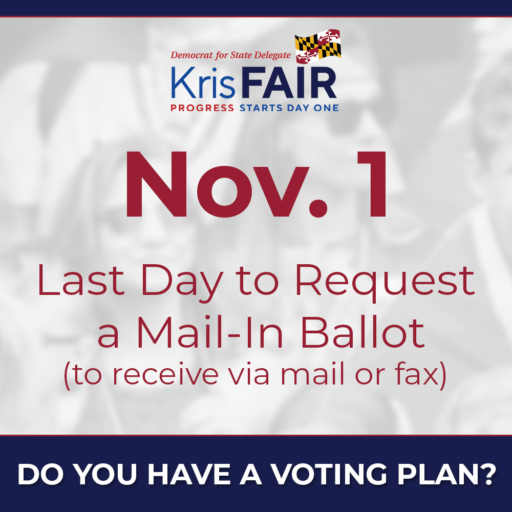 Delegate Kris Fair tweet media