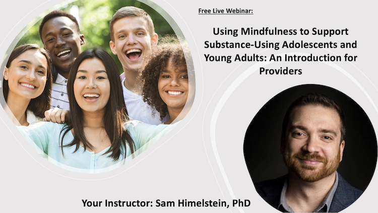On Tuesday 10/25, Join me for a FREE + Live webinar offering! "Using Mindfulness To Support Substance-Using Adolescents &amp; Young Adults: An Introduction for Providers" will take place on Tuesday, 10/25 @ 12pm-1pm PST!.Register now! 

buff.ly/3Cx7jHH
