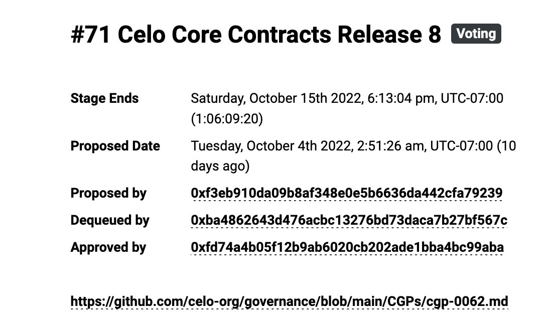 marek_'s tweet photo. CGP 71 is currently up for voting 🙌

This proposal adds single text phone verification support, and upgrades the ODIS threshold cryptography service to make it more sustainable in the long term 💪

If you want these upgrades. Please vote 🫵

https://t.co/vDo5cc1ZlN https://t.co/IOaMoGiPh8