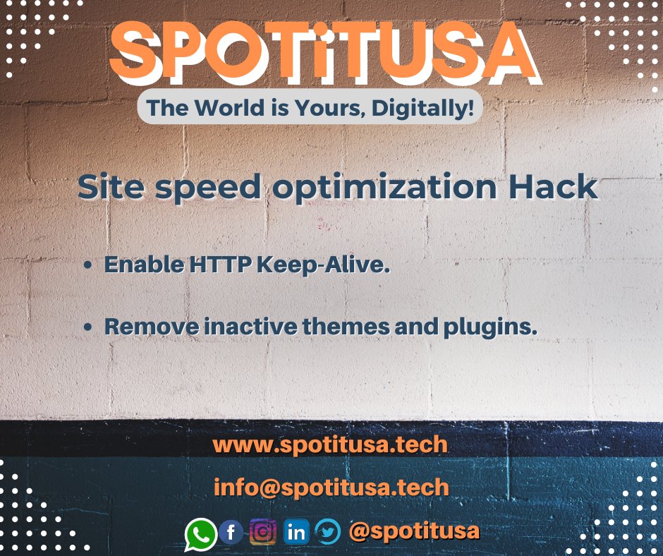 SPOTITUSA's tweet photo. SEO hacks that are guaranteed to grow your traffic.
Learn more about how we can help you out with your website #SEO at https://t.co/qWS1aPMZGB 

Follow us on other platforms:
https://t.co/vsjaU6F2xQ
https://t.co/nwlA0QWRkU
https://t.co/oIHa1IOCc8
https://t.co/BHGoK6ASrD

#seohack https://t.co/faLVYUS9nQ
