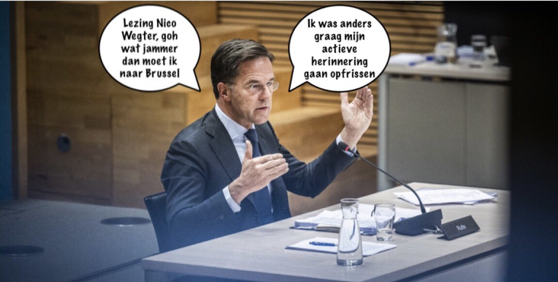 “Democratie overleeft” boeiende lezing Nico Wegter in het Brinkhuis in Laren.      hartvanlaren.nl/op-de-agenda/l…