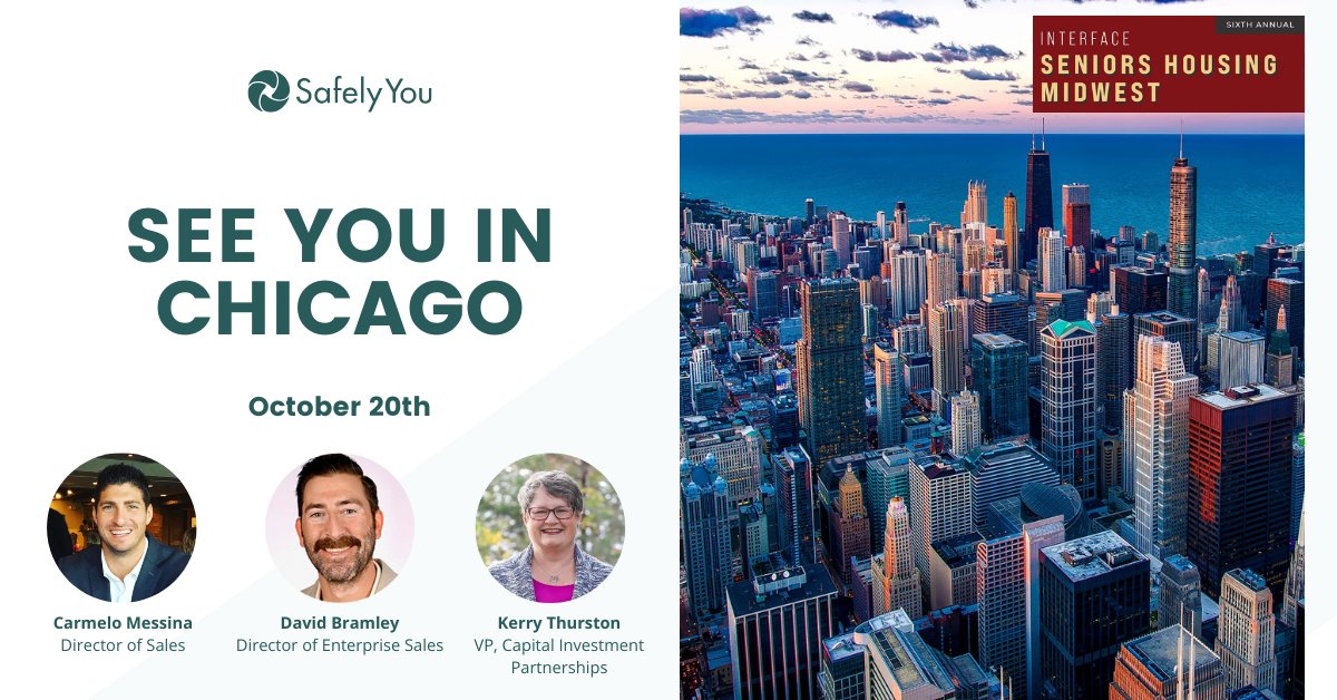 Carmelo, David, and Kerry will be in Chicago next week at the Interface Seniors Housing Midwest conference to connect on overcoming challenges and advancing opportunities in #SeniorCare, including how to make the most of innovation. Schedule your 1:1 here: hubs.ly/Q01pQ7Y40