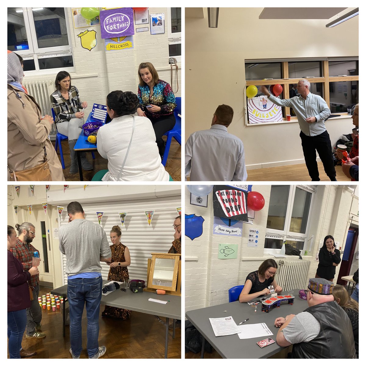 HillcrossPS's tweet photo. Are you feeling lucky? Laughter and fun for all at the FOH Games Night Extravaganza! #FamilyFortunes #PlayYourCardsRight #Bullseye #MalletsMallet #Countdown #TheCrystalMaze #TheMillionPoundDrop https://t.co/H11CJgQMJQ