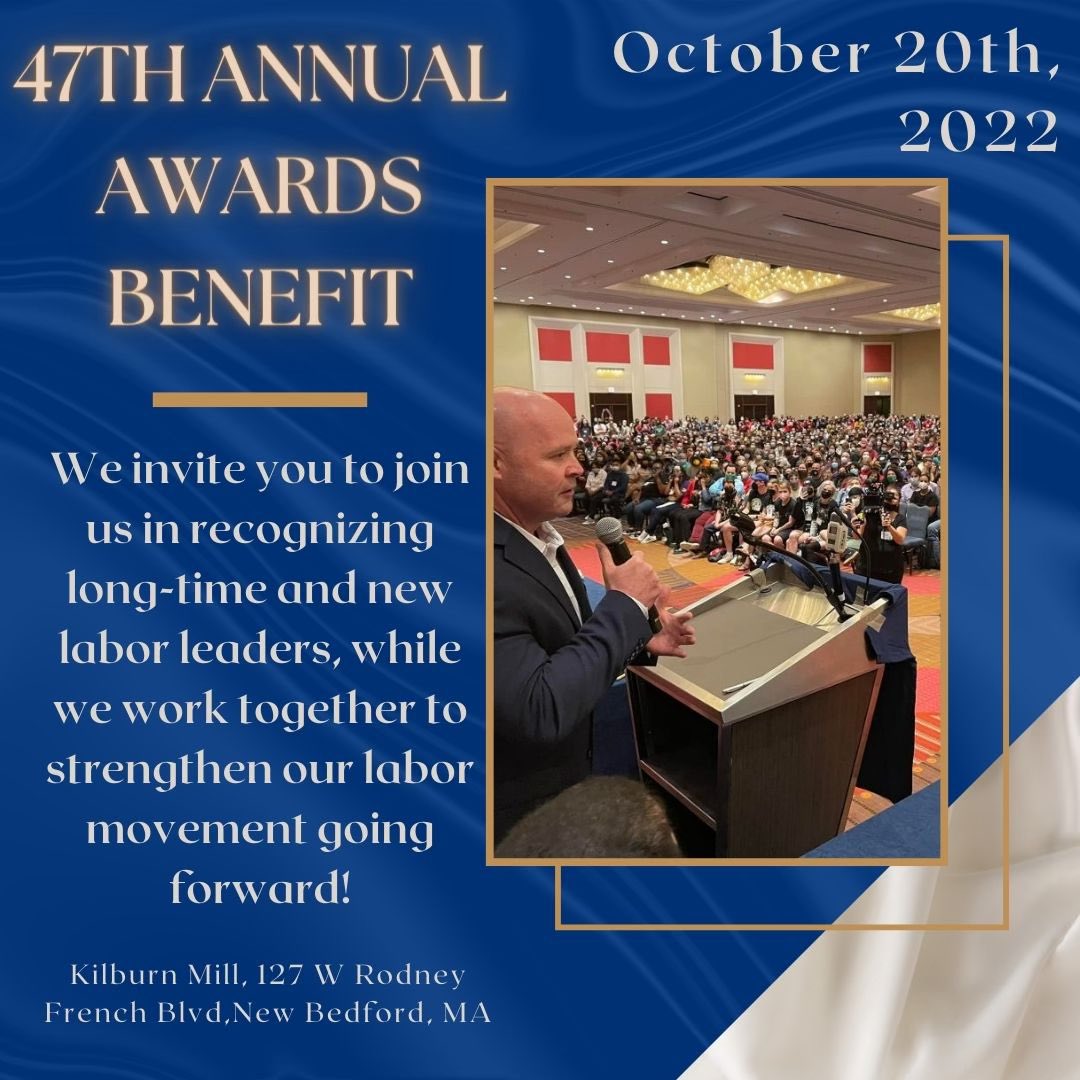 Come join us October 20th honoring the recipients of the awards given at the 47th annual awards benefit! Reception starts at 6 followed by dinner and the award presentations at 6:30! Please register at: bit.ly/LaborEd22