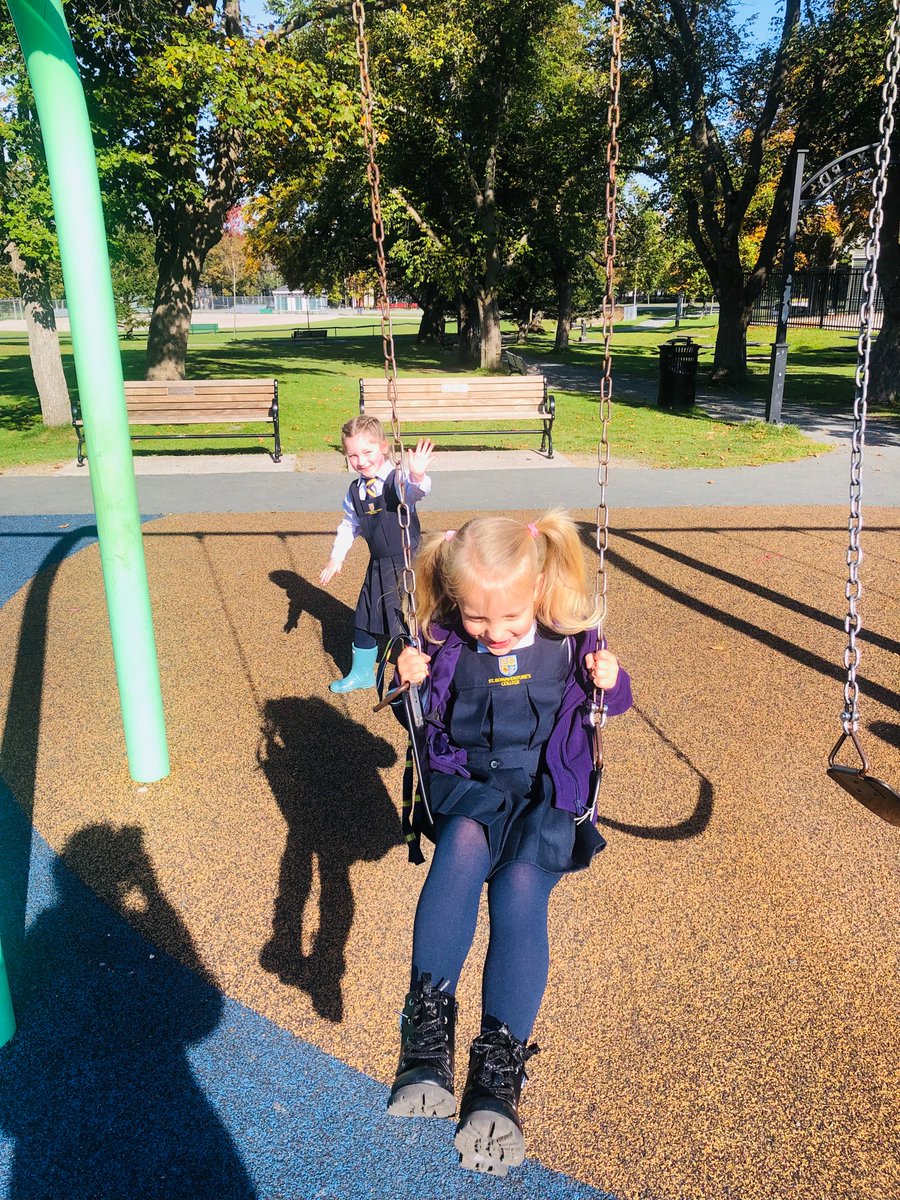 Bannerman Park, a big day in kindergarten today <a href="/StBonaventures/">St. Bon's 🇨🇦</a>