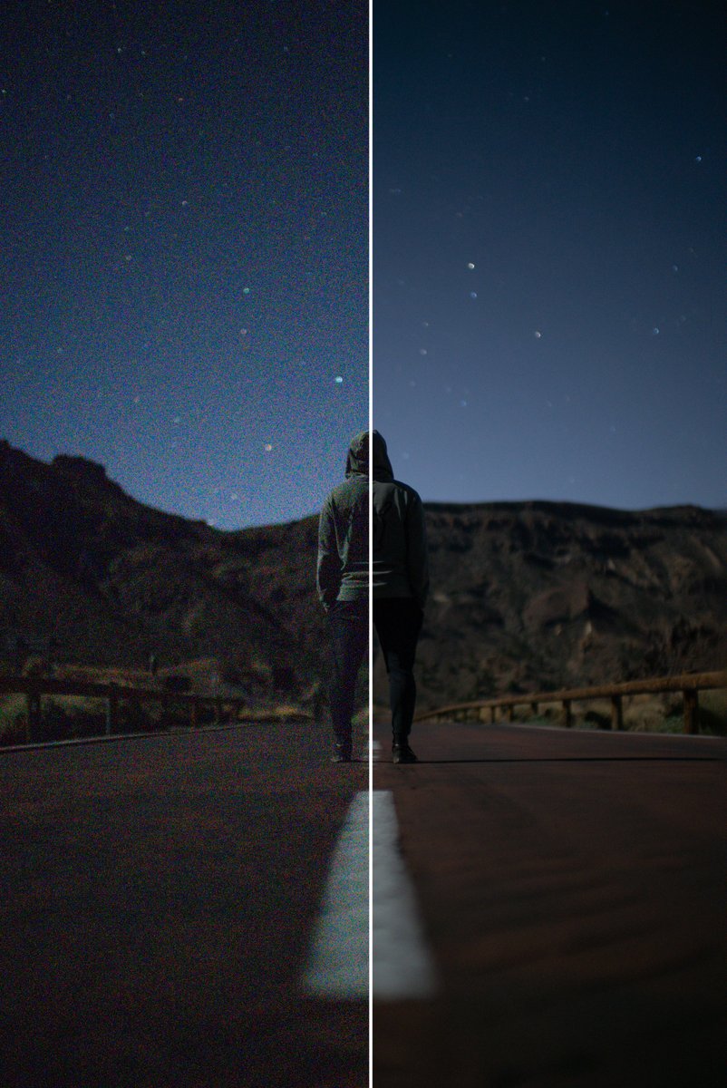 Telefonla veya kamerayla çektiğiniz gece fotoğraflarına seviye atlatacak, ücretsiz bir noise giderme uygulaması. Örnek fotoğrafları da ekledim. Sadece Mac kullananlar için maalesef. 
İndirmek İçin: burst.photo