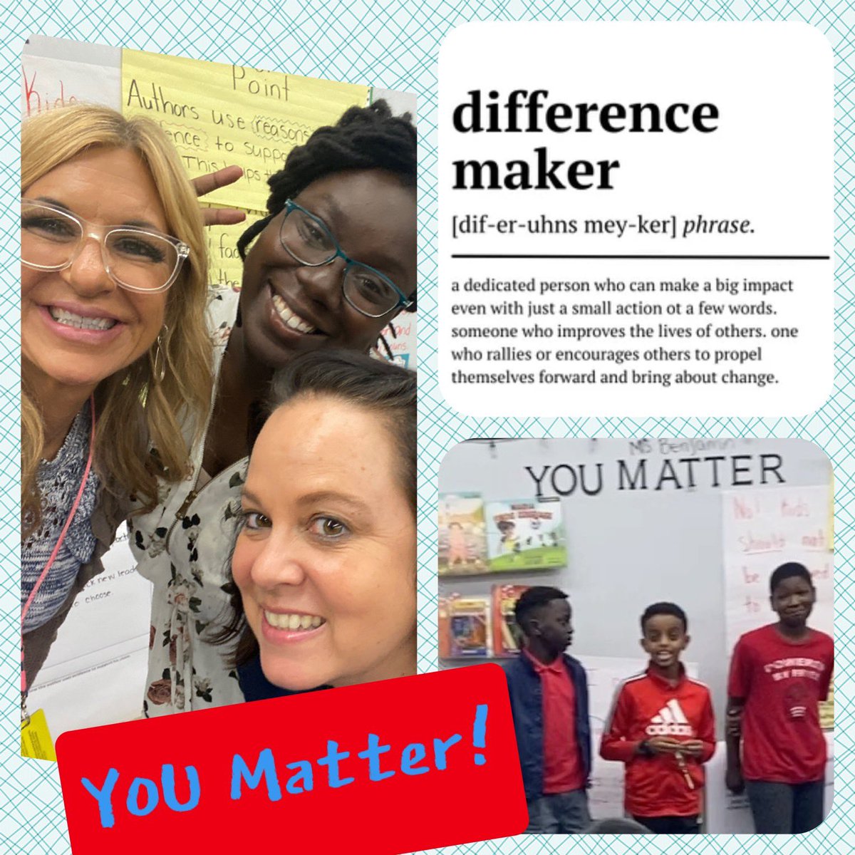 edgyeducation's tweet photo. Shout out goes to Ms. Benjamin and Ms. Cross for being the real #gamechamgers @THEShawElem ! 3rd graders can #team ! #makingadifference @TCapiel @BollingerTracy @mc_teach_em https://t.co/IKgoT9bfVg