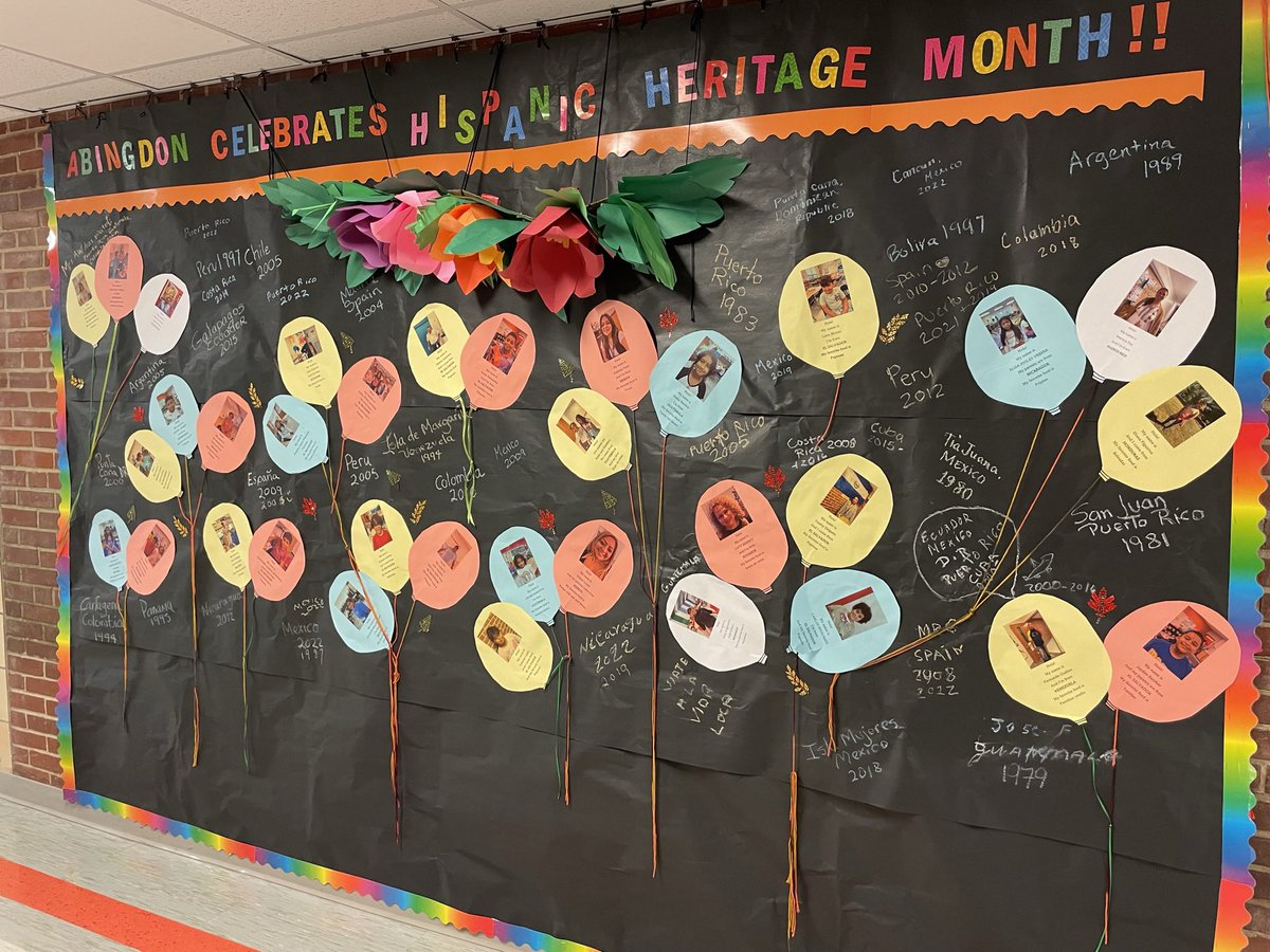 Hispanic Heritage Month celebrated in style and deliciousness! Thank you Caty Branco, our Hispanic staff and PTA for hosting a wonderful breakfast!! <a href="/AbingdonGIFT/">Abingdon APS</a> @APSGifted #ABDRocks