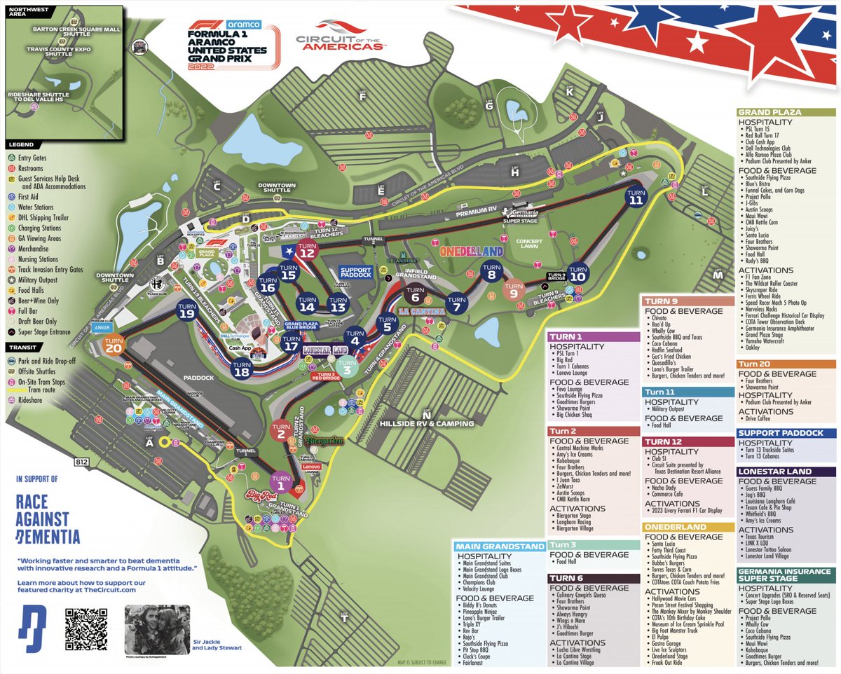 COTA's tweet photo. 20 turns. So much to explore. 🗺️ 👀

Browse the 2022 Formula 1 Aramco United States Grand Prix map below and start planning your weekend today! View map: https://t.co/VLH1CRTnpa https://t.co/470TstHQJY