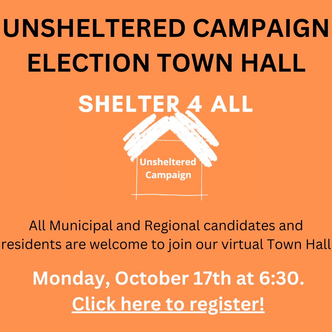 UnshelteredC's tweet photo. Are you a candidate for local office? Are you a voter unsure how candidates will support unhoused residents? Join us for a virtual Town Hall on Monday at 6:30. Registration: https://t.co/NFibYq61iS https://t.co/8FEpx82X3K