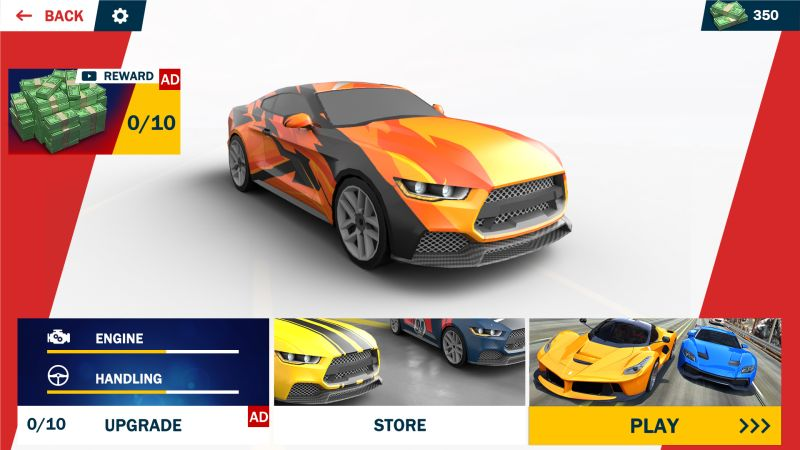 JustBeginningJB's tweet photo. Highway Racing Game UI

#gamedevelopment #racingcar #uidesign #uidesigner #mobilegames #unity3d #gamedev #gameart https://t.co/rGp1cAS3Qo