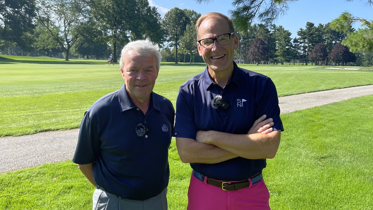 TheGCSNetwork's tweet photo. They've lived in the same area for more than 20 years, yet @DLwebner and @PatJonesTweets still haven't been able to meet for lunch. At least we got them together for the latest episode of #NetworkIcons presented by @BarenbrugUSA! https://t.co/EMRPmirlsr https://t.co/KyVcqlhwOP