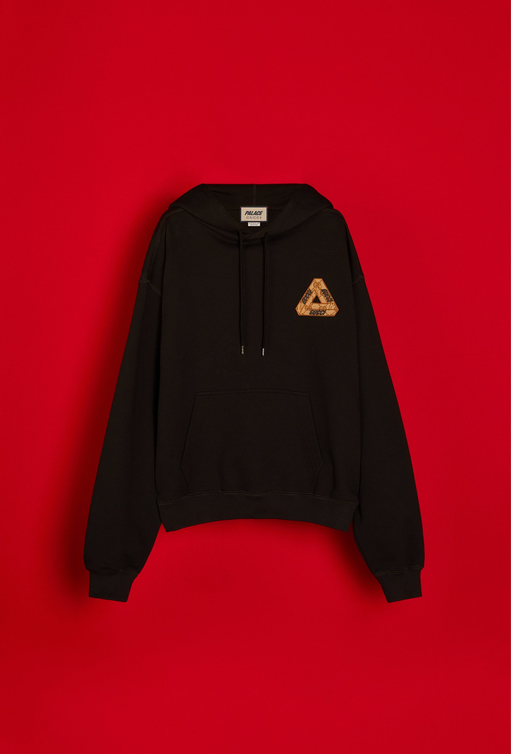 Palace x Gucci Tri-Ferg GG Patch Hoodie