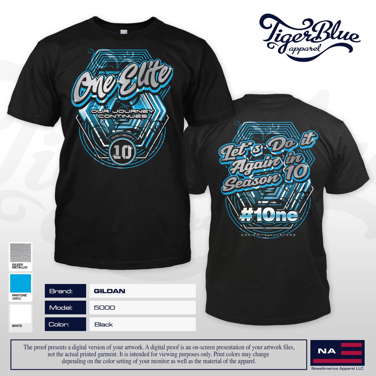 TigerBlueApprl's tweet image. One Elite - Season 10
#OneElite
#TigerBlueApparel