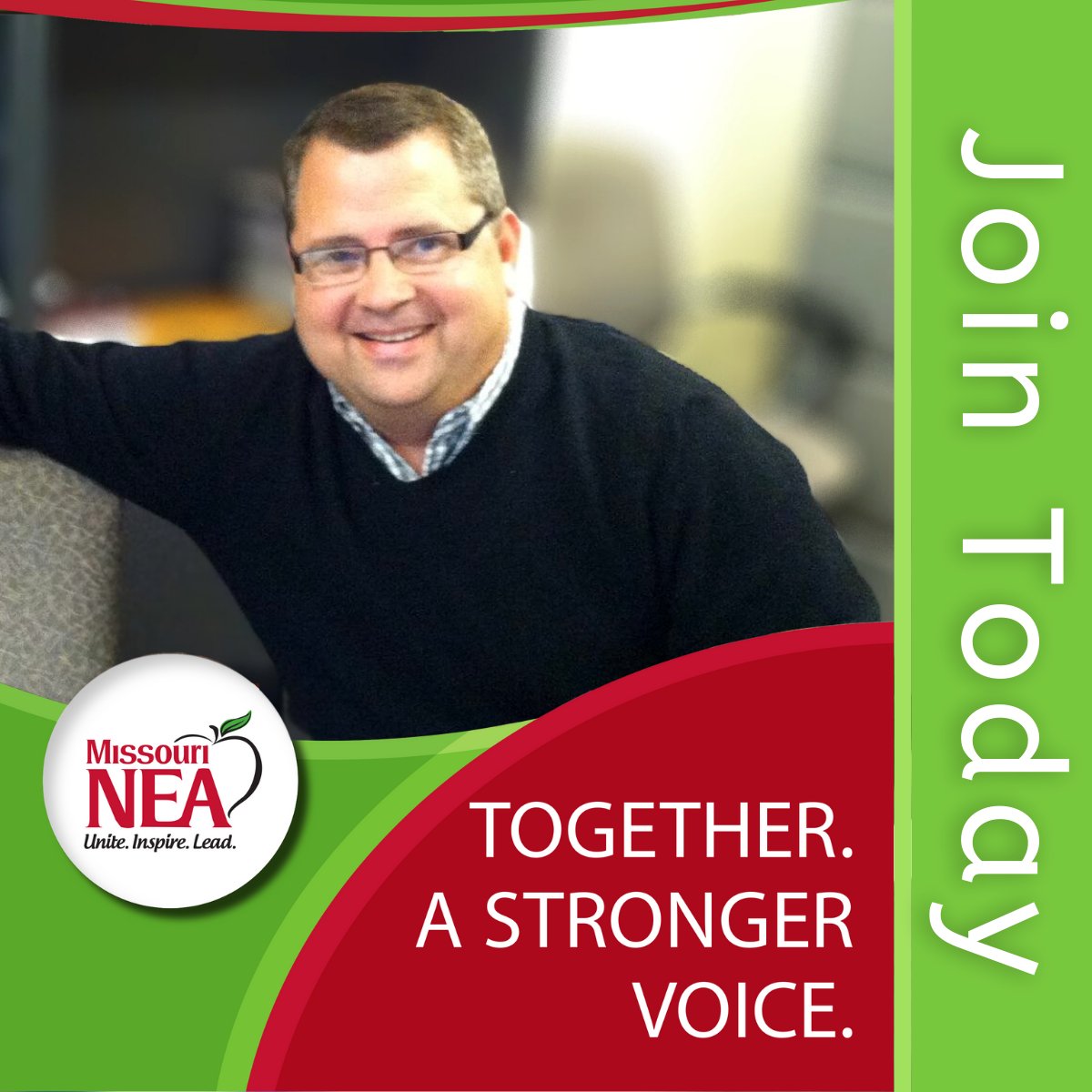 We work for districts that care for education and children, but there are times as employees that we need help from a union. MNEA stepped up immediately to put me on equal footing with the district so my voice was heard.
Frank Vovk, Lee's Summit teacher
mnea.org