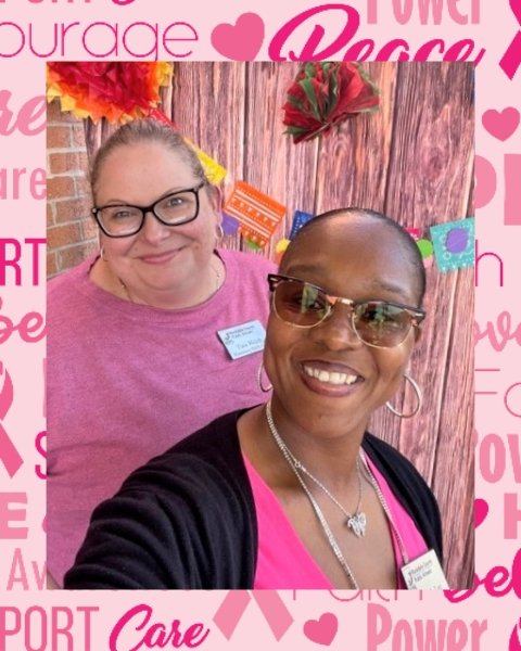 RCPS ESOL (@rcpsesol) on Twitter photo Two of our ESOL Coaches participating in the <a href="/RockdaleSchools/">Rockdale County Public Schools</a> #CountyOffice #PinkOut for #BreastCancerAwarenessMonth Two of our ESOL Coaches participating in the <a href="/RockdaleSchools/">Rockdale County Public Schools</a> #CountyOffice #PinkOut for #BreastCancerAwarenessMonth