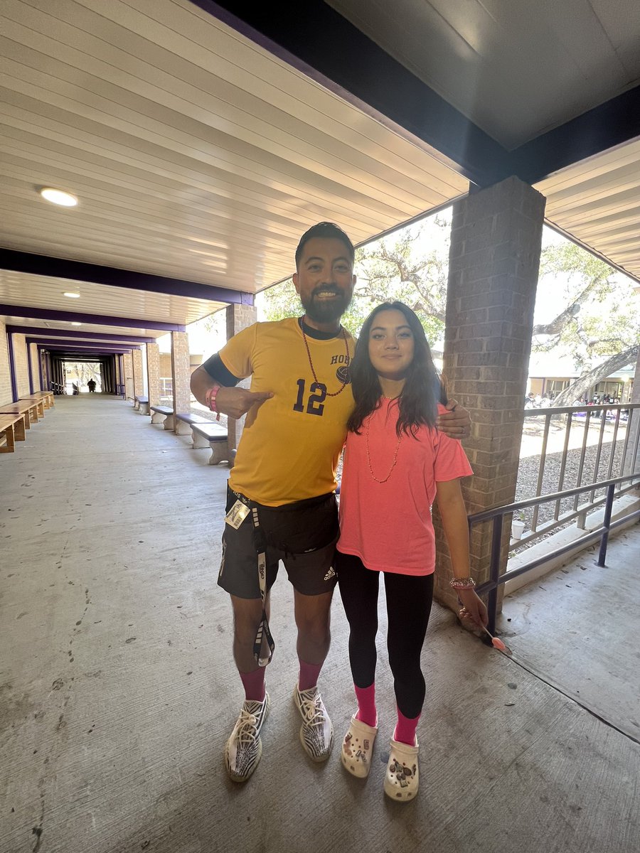 CoachYotter's tweet photo. Late post, but still one of my favorite @NISDHobby traditions. Shoutout to one of the best to ever do it. Emery Wild Wild West letting my wear that great #12. They got the job done yesterday! #rootedhobby #rootednisd @dottiewest @HobbyGirlsATH #hawkpride https://t.co/r7Bv1VNe20