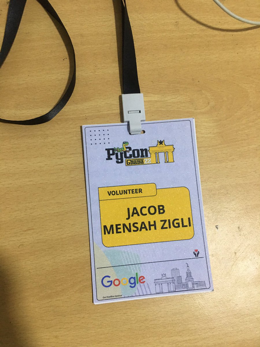 zigmenz's tweet image. Tomorrow will be the Last day for the Python Ghana 🇬🇭 Conference .#PyConGhana #Pyconghana22 #PythonProgamming