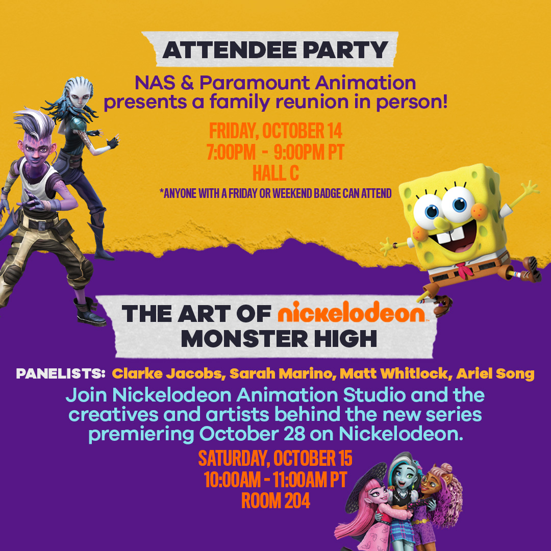 Nickelodeon Crave on Twitter "RT NickAnimation Nick Animation is going to LightBox Expo