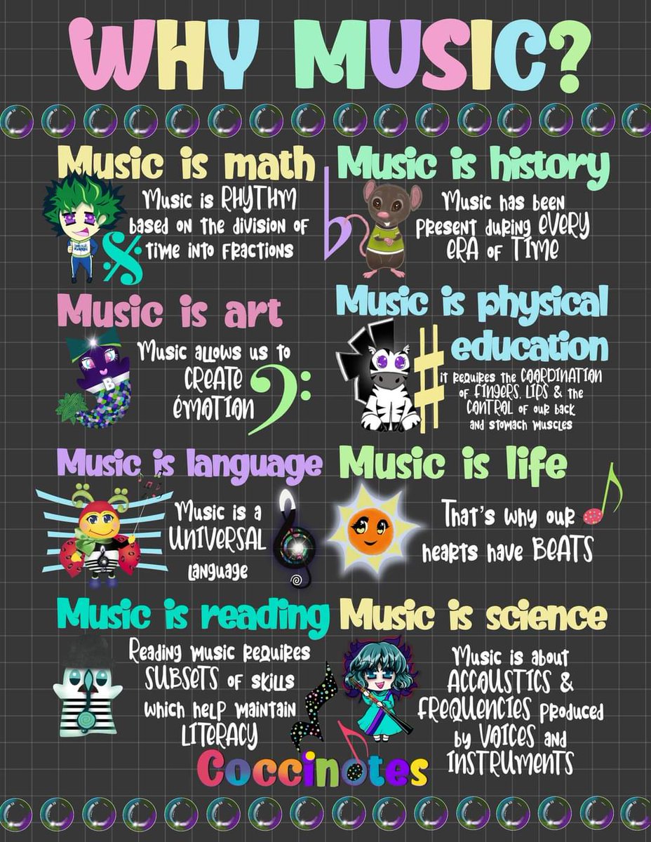 Music matters! 🎶
📷 @coccinotes