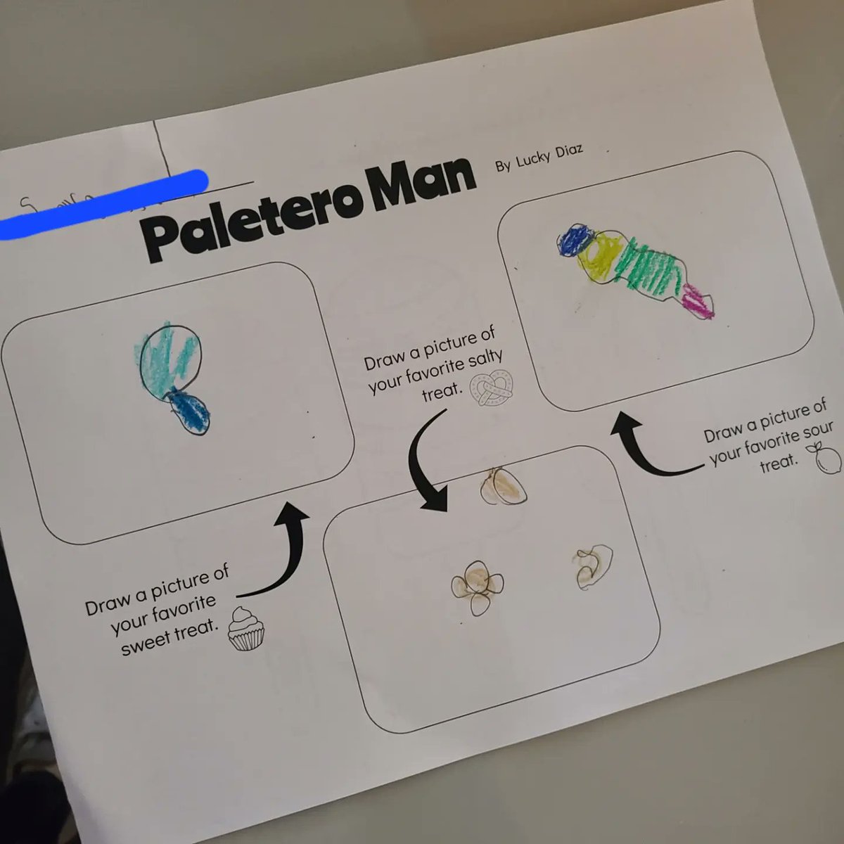 knsmediacenter's tweet photo. finished our Hispanic Heritage Month Unit with Paletero Man and flashlight reading #kindergarten https://t.co/WDGmSaUi4x