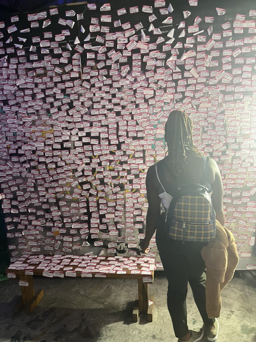 ACDtweets's tweet photo. Radical Freedom Dream Room, an exhibit that asks youth, "what kind of world do you want to grow up into?" 

What IF guns shot flowers 💐 instead of bullets? What if we could turn police presence #upsidedown to create actual safe spaces like therapists' offices? @studio_BE_ #ACD45 https://t.co/rWLii7NQeF