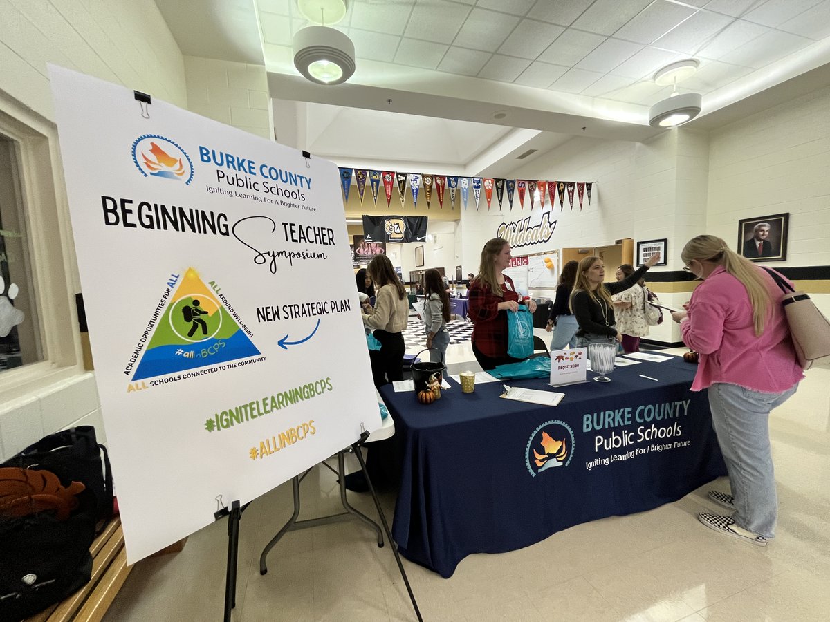 Today we fed the ♥️'s, brains, and bellies of our BT's at the first BT Symposium with food, PD, and self-care.  We had a great day! #ignitelearningbcps #allinBCPS <a href="/BurkeCoSchools/">BCPS</a>