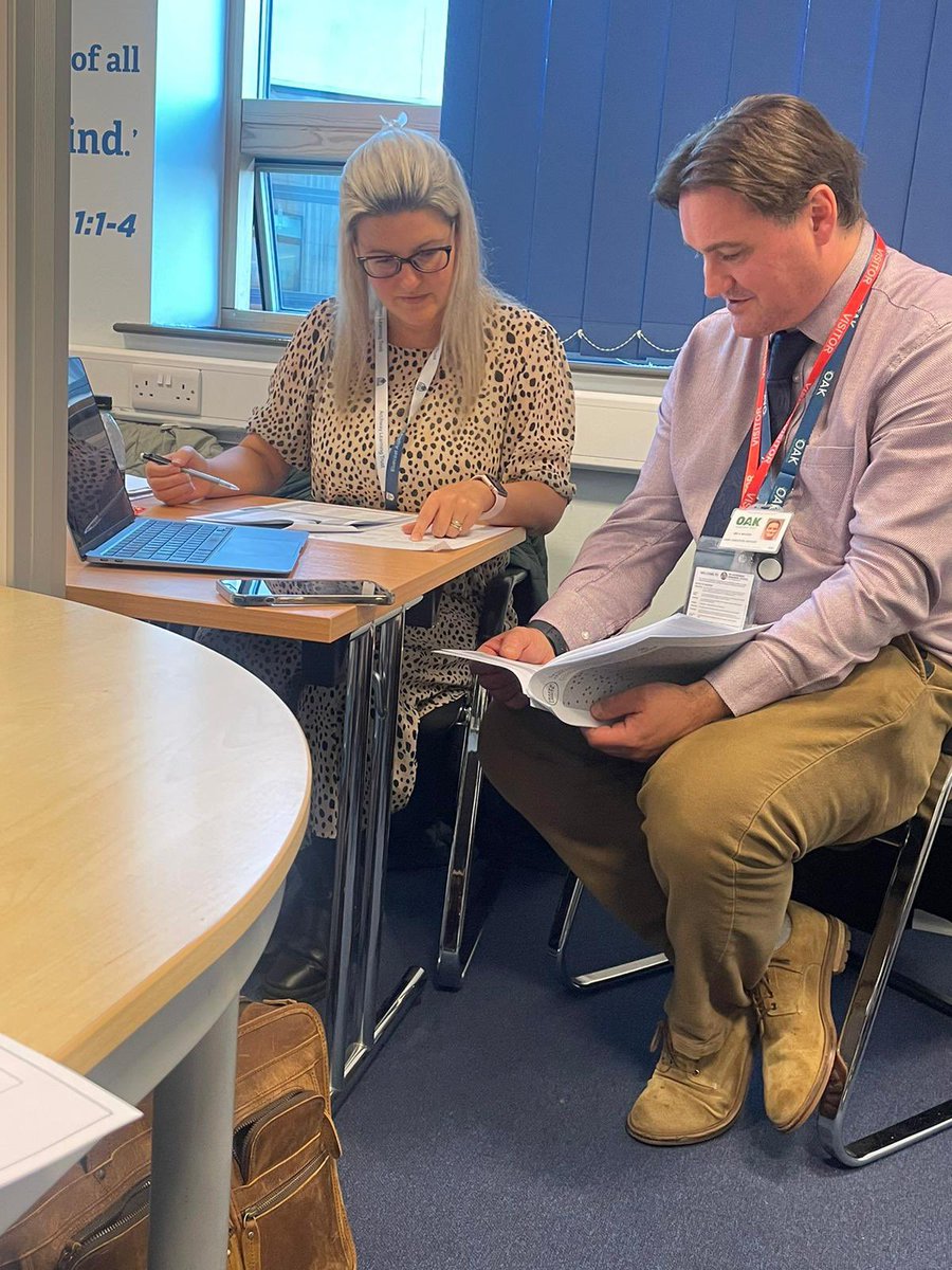 TrustSafeguard's tweet photo. Really grateful to be in a position to continue to find new opportunities for #MATcollaboration with other Trusts and moved by the dedication of @OAK_CEO spending 2 days with me to ensure his knowledge of #safeguarding is second to none when leading @OakMATrust 🥹 https://t.co/XnmAAU95ng