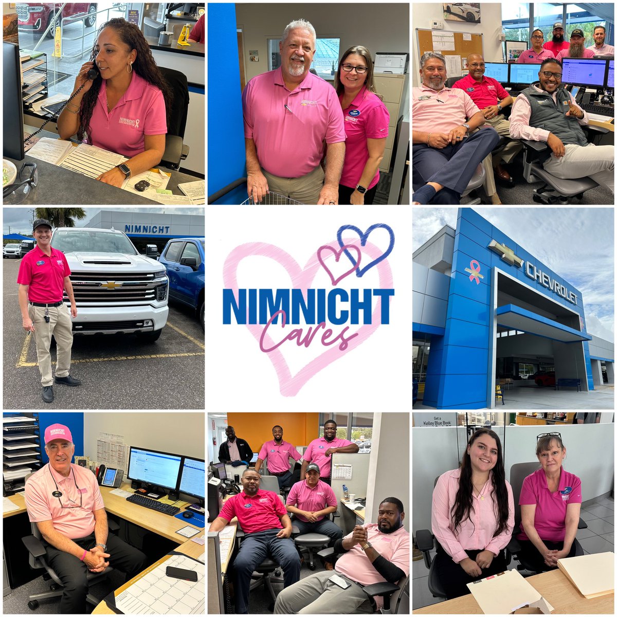Nimnicht Auto (@nimnichtjax) on Twitter photo Nimnicht Cares 💓 We PINK-OUT in October 👚 and proudly support organizations like <a href="/MakingStrides/">Making Strides Walk</a>
#nimnichtjax #nimnichtcares #nimnichtchevy #chevycares #chevy #chevrolet #makingstrides #wedrivefor #pinkout #pink #breastcancerawareness Nimnicht Cares 💓 We PINK-OUT in October 👚 and proudly support organizations like <a href="/MakingStrides/">Making Strides Walk</a>
#nimnichtjax #nimnichtcares #nimnichtchevy #chevycares #chevy #chevrolet #makingstrides #wedrivefor #pinkout #pink #breastcancerawareness