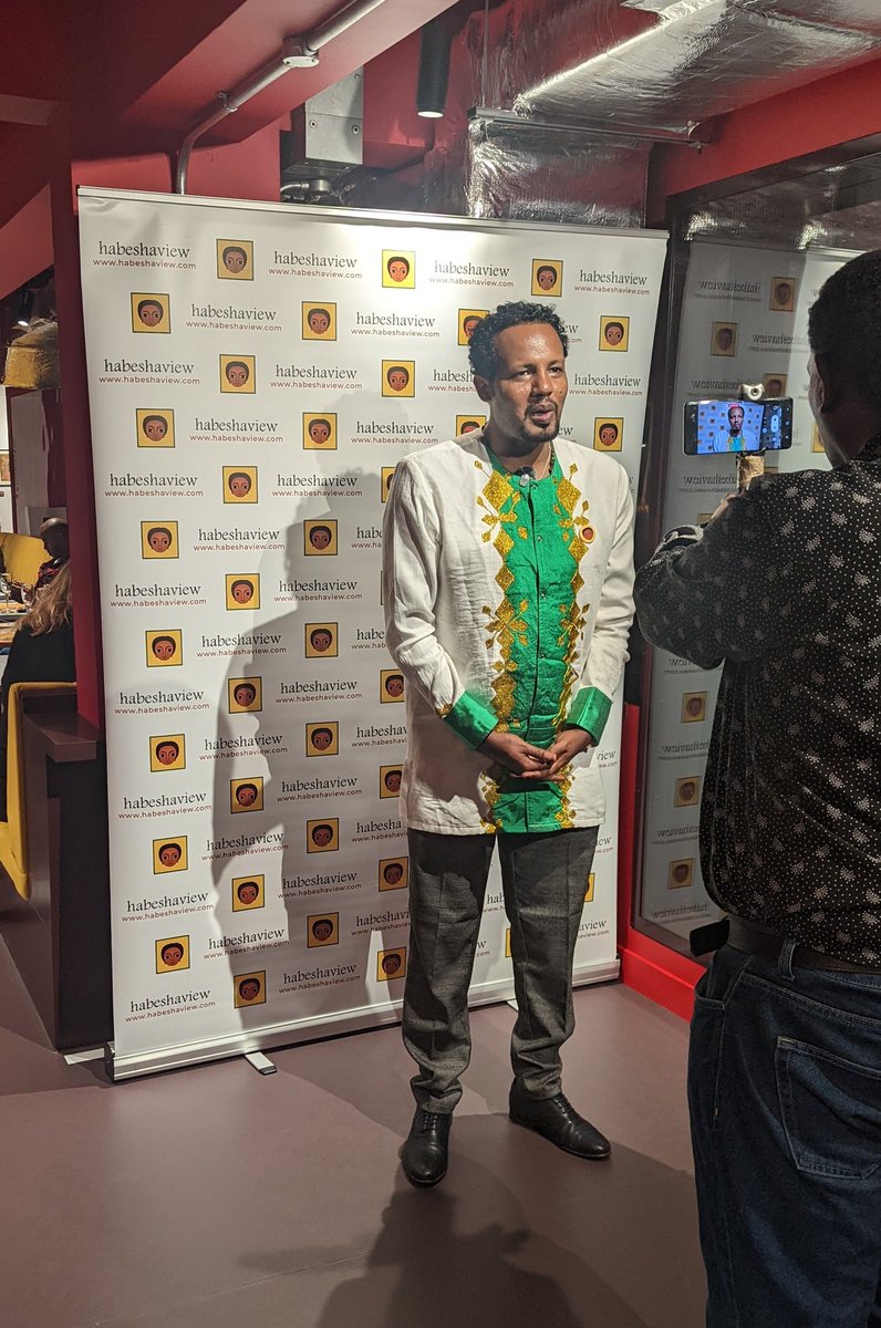 Anna_Choj's tweet photo. At the first London screening of #Simet at @RichMixLondon, organised by the amazing @SelamAmare and #HabeshaView 🔥
Food by @lemlemkitchen is 🤌🏼
#EthiopianFilmWeek2022 https://t.co/tz0tuAaL9B