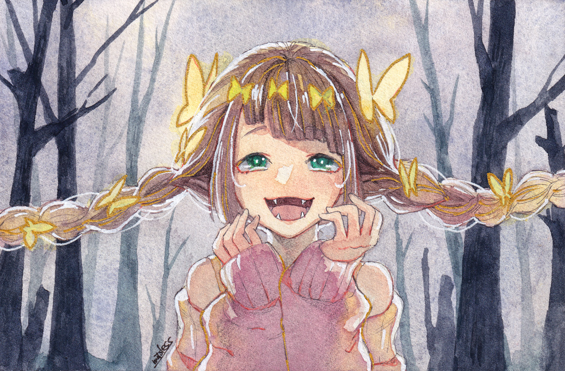 「「ハーッピーハロウィン」#透明水彩  #watercolorpainting 」|メトレス🎨📢🪖👀のイラスト