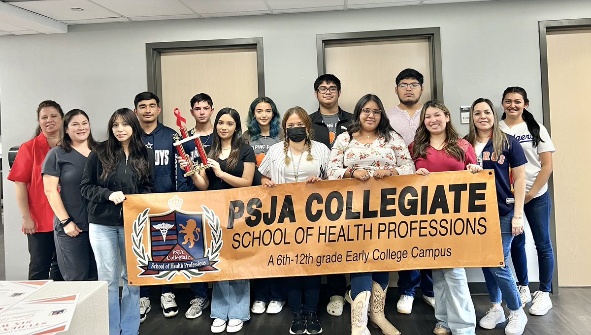 PSJA Collegiate School of Health Professions tweet media