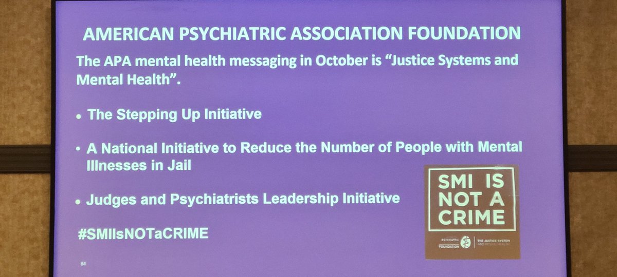 IhuomaNjokuMD's tweet photo. There is a continuum between community and correctional psychiatry. 3/4 #APAMHSC22 #SMIISNOTACRIME @APApsychiatric @Pres_APA @PsychFoundation @MrRawle https://t.co/VkuWXEifdG