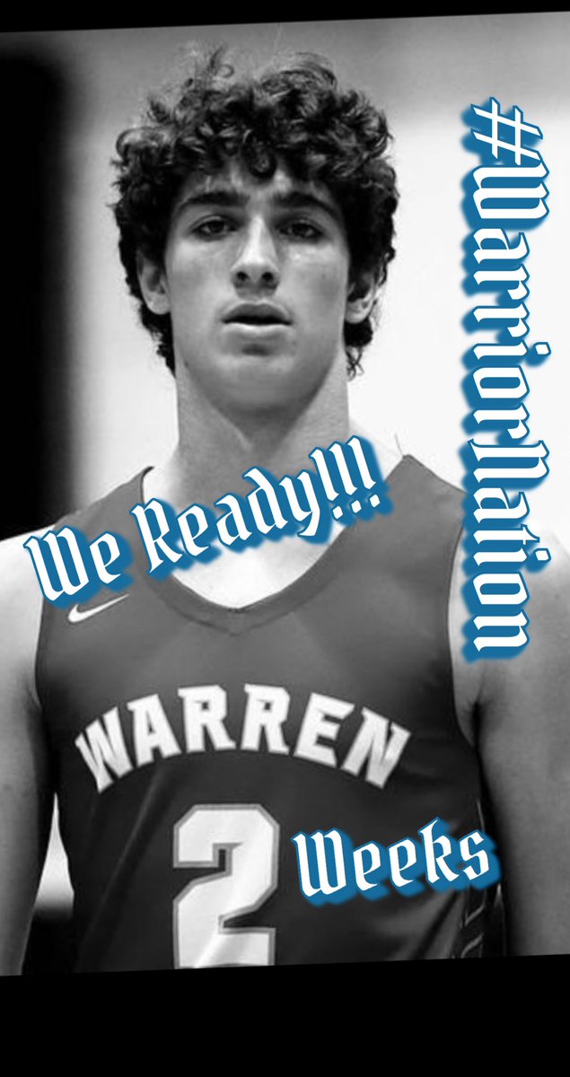 We can almost hear the sneakers squeaking in the Coliseum!!!2 weeks till hoops season starts! #WeReady #WarriorNation <a href="/WWarriorsATH/">Warren Warriors</a> <a href="/WhsB1ue/">B1ueCrewNation</a>