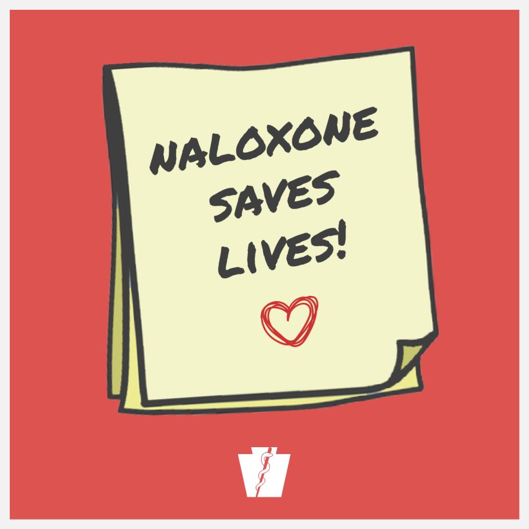 Are you worried that a loved one or friend could suffer from #opioid overdose? Get naloxone and be ready to save a life: 1️⃣ Use PA's standing order: bit.ly/GetNaloxone OR 2️⃣ Watch a training and have it mailed to your home for free: nextdistro.org/pachoice