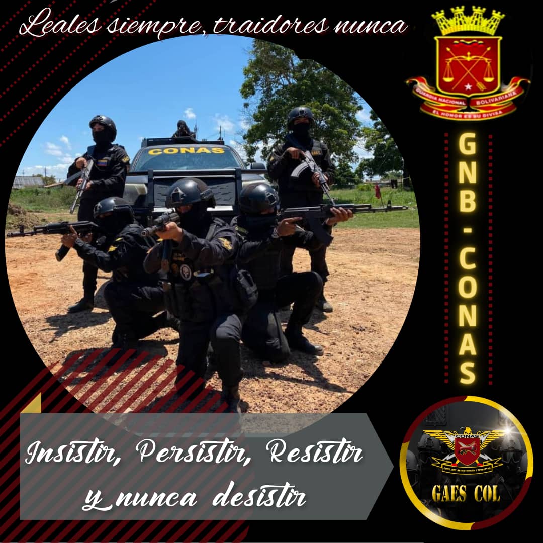 Gaes_C's tweet photo. #14Oct en la #GNB Comando Nacional Antiextorsión y secuestro, Nunca nos rendimos seguimos Combatiendo la Delicuencia Organizada 👊 para un futuro mejor para nuestro Pueblo
#VenezuelaEsPoesìa 
@ZODI_Zulia https://t.co/Q4yvmBF6GI