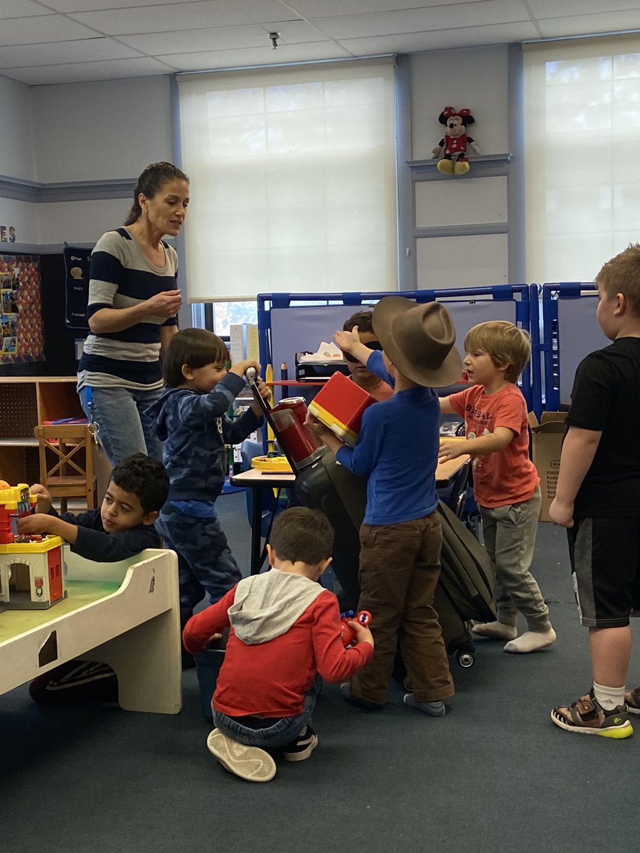 MsLeblancBBC's tweet photo. Students at play = Students at work! A classroom can become so many things with a little bit of imagination. This week our classroom became an airplane, a bus and a hotel. All in one week! #TransportationUnit @kpoissonbbc https://t.co/D1yH3wEAfH