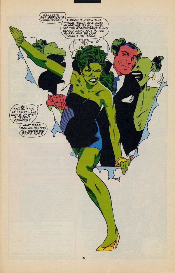 SheHulk's tweet photo. Them: The #SheHulk ending was such a mess and made no sense

SheHulk, on a regular basis

#SheHulkAttorneyAtLaw https://t.co/ngXBHOK6qE