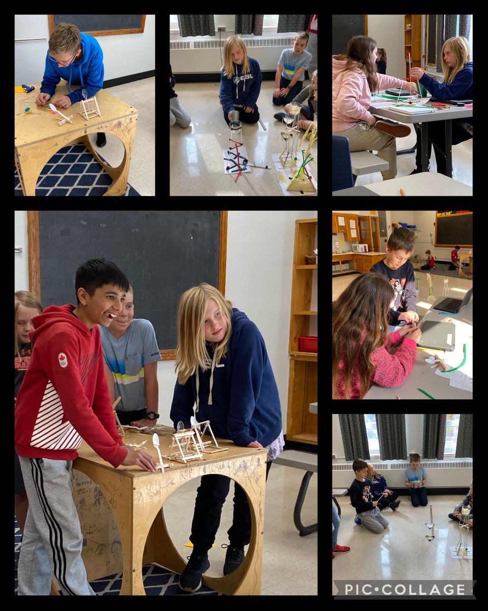 Great visit at King George in Sarnia!Building wind resistant towers, then testing different types of catapults for distance and height. <a href="/KingGeorgeVIPS/">King George VI</a>