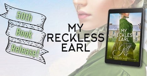 Come join me in celebrating Tamara Gill’s 50th book launch at the My Reckless Earl release party on Monday, October 17th, 2022. The event kicks off at 8:45 am PST and lasts until 9:30 PM PST. I’ll be hosting at 2 PM PST. 
buff.ly/3yJ9I0R