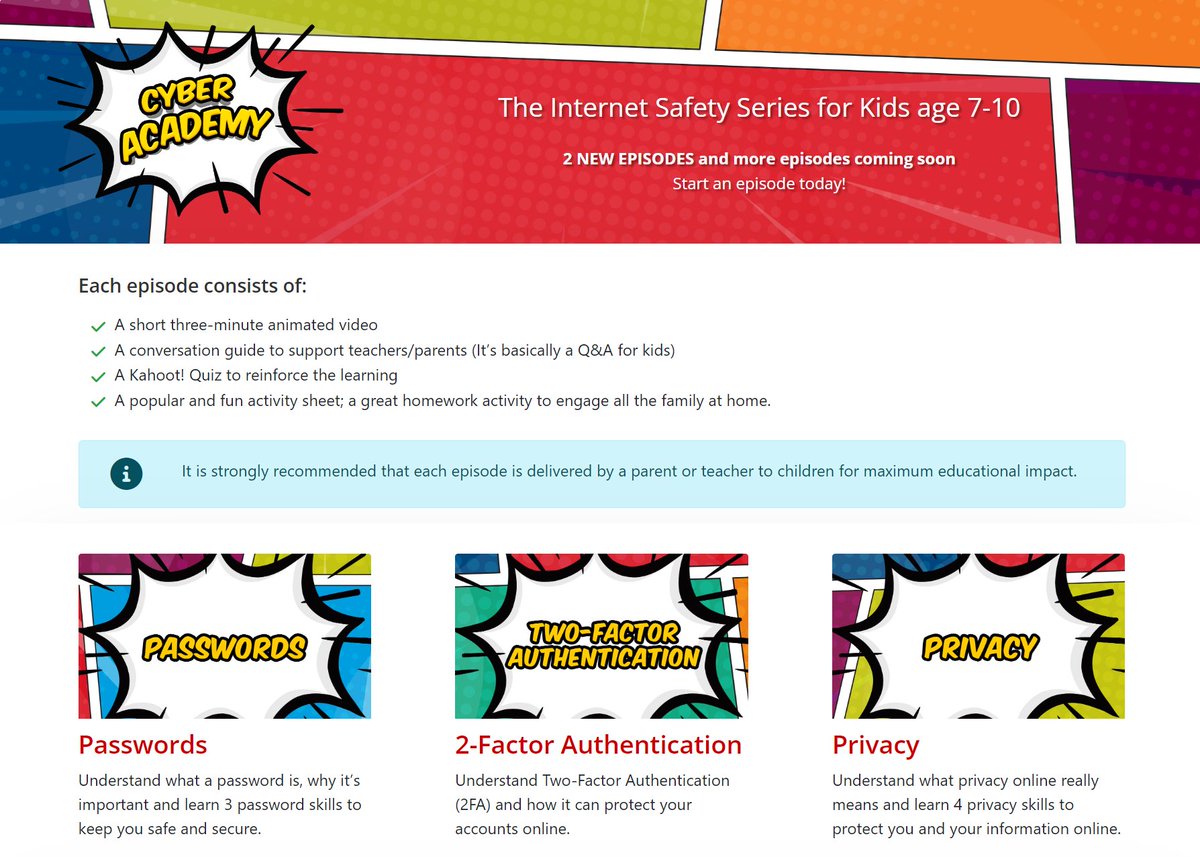 On National CyberDay '22 we are highlighting some amazing cybersafety resources for teachers, parents and students, like the awesome Cyber Academy by <a href="/TrendMicro/">Trend Micro</a>. Register at CyberDay.ca