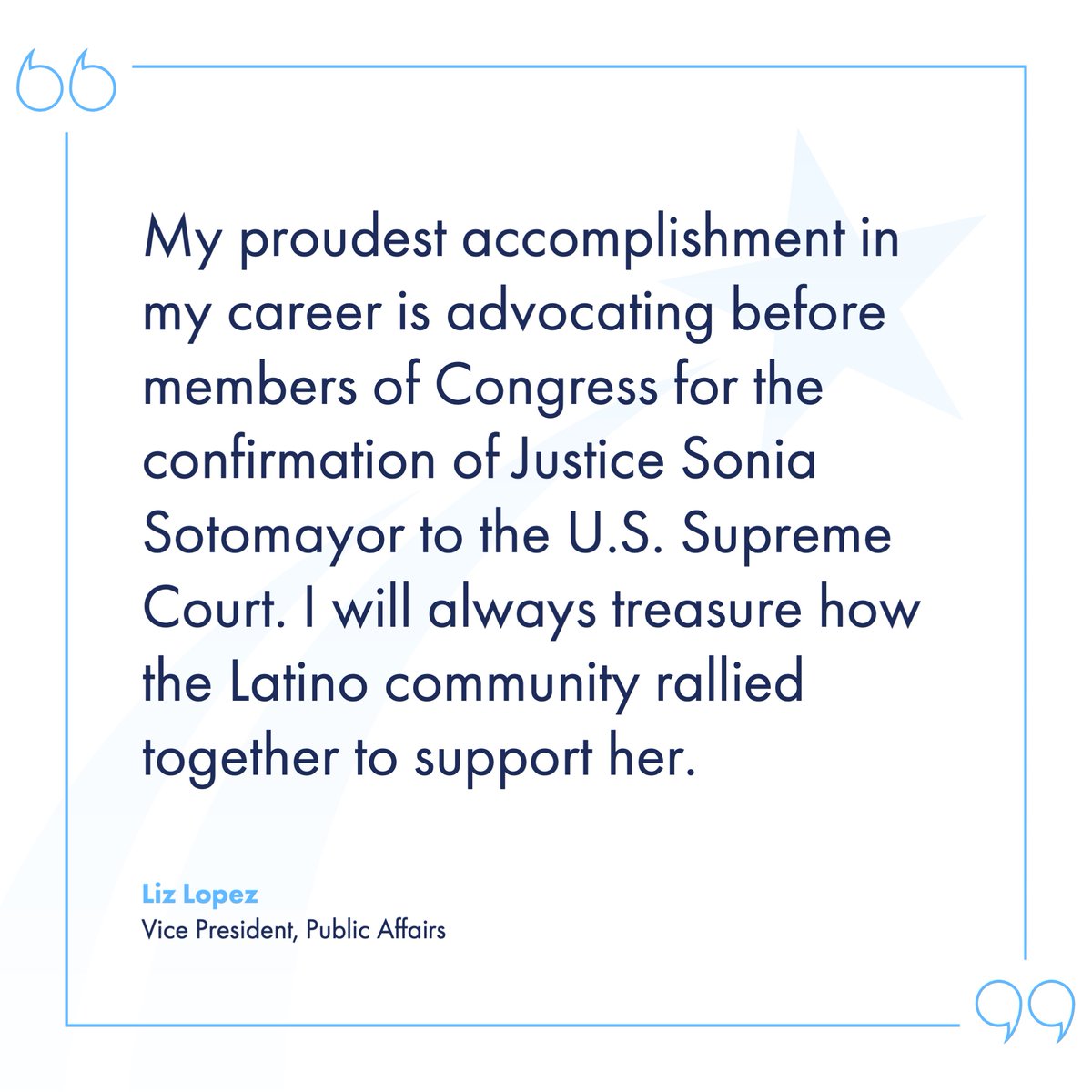 Guided by the core values she learned growing up, our VP of Public Affairs, Liz Lopez, serves as a role model for an inclusive company culture #WorthReachingFor. Read more about what #HispanicHeritageMonth means to her: bit.ly/3ToZomy