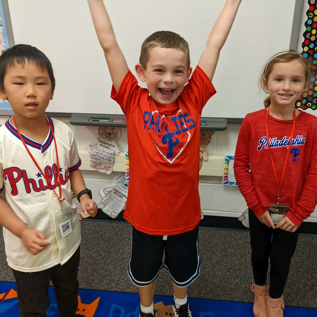 CFES Chargers are rooting for our Philadelphia Phillies and hoping for a win!   #ChaddsFordUCFSD #cfeschargers