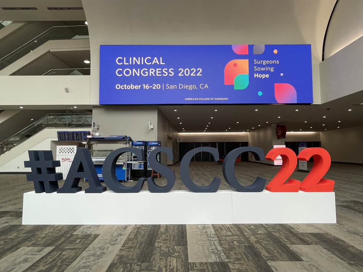 It’s almost time! See you all in San Diego at #ACSCC22