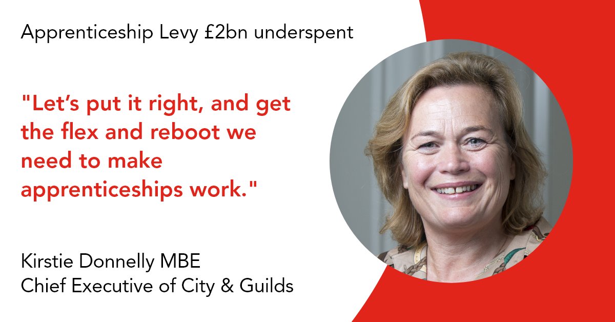 Our 2018 Flex for Success report set out solutions which still stand true today and we encourage Government to look for solutions here: cityandguilds.com/-/media/cityan…

Let’s put it right <a href="/educationgovuk/">Department for Education</a> <a href="/kitmalthouse/">Kit Malthouse MP</a>.

2/2