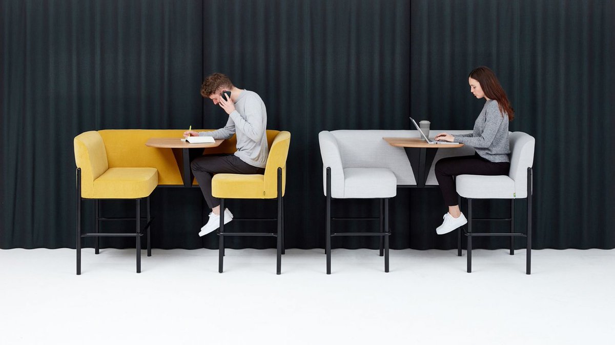 brezachsolution's tweet photo. Hue... are amazing ;) We love this unique option to create a collaboration nook wherever you need one. Hue by @NaughtOne really gets it right. Hue have to see it to believe it!  Sorry, too easy.... :) #Fridayfun #officefurniture #greatdesign #furnituredesign #design #ottawa https://t.co/2X3XM6ZlD1