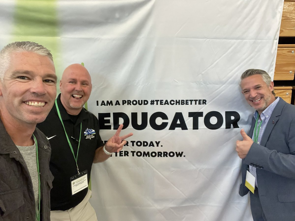 Great to connect and learn with awesome people @teachbetterteam #teachbetter22 conference! 
@DarrinMPeppard @MJBowerman