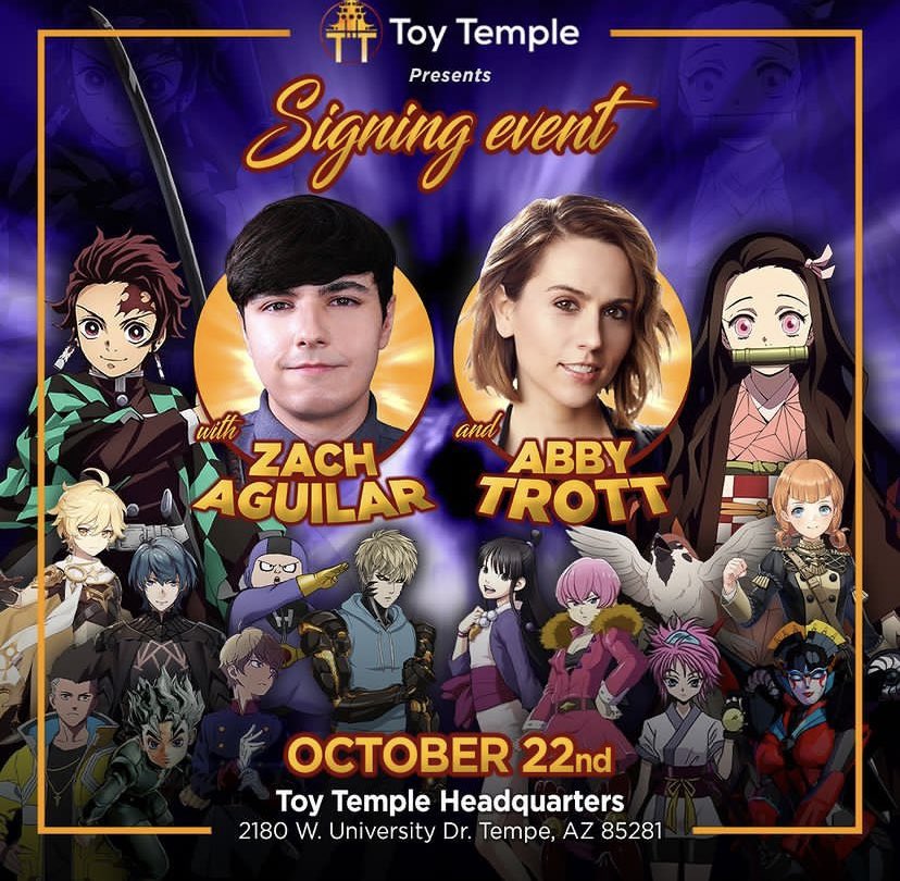 Zach Aguilar 🔜 Toy Temple (AZ) on Twitter "I’ll be in Arizona next